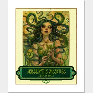 Absinthe Méduse Posters and Art